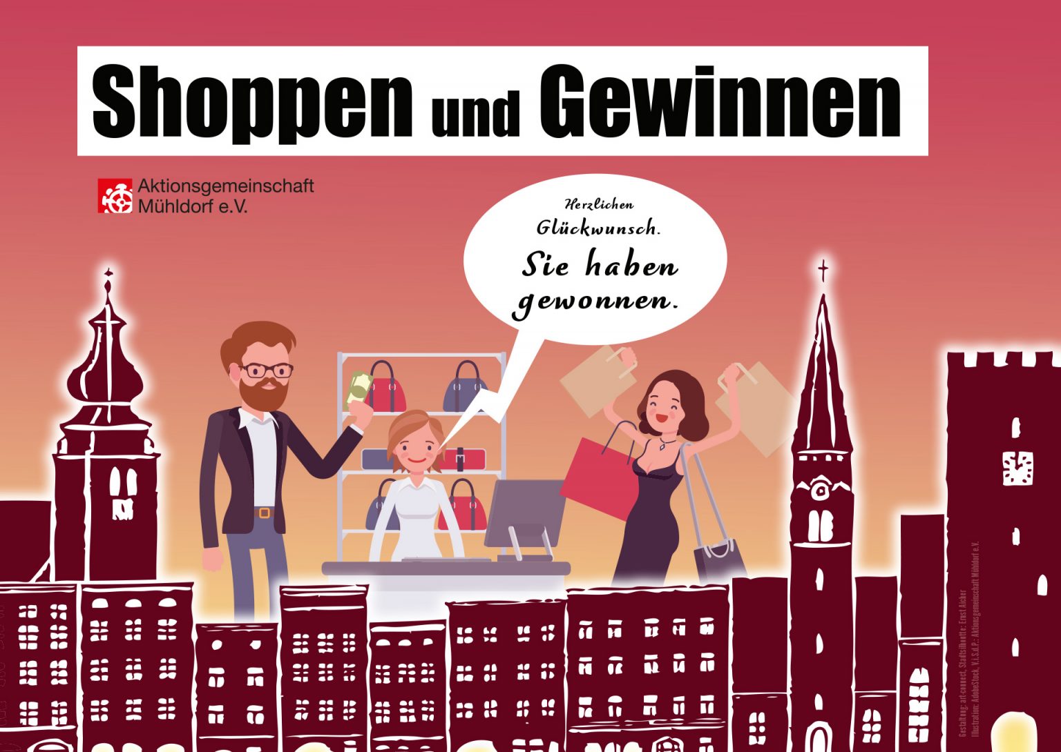 Shoppen und Gewinnen Mühldorf vor Ort